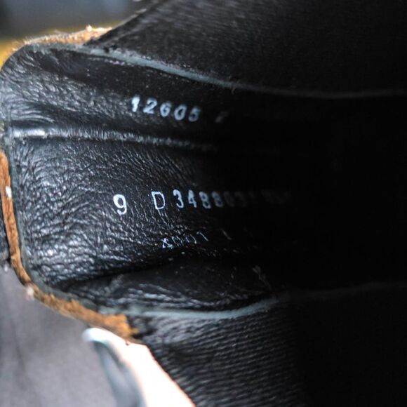 FRYE Stone Harness Chelsea Boots Black Boho Grunge Moto Biker Western Cowboy 9 - Picture 14 of 14